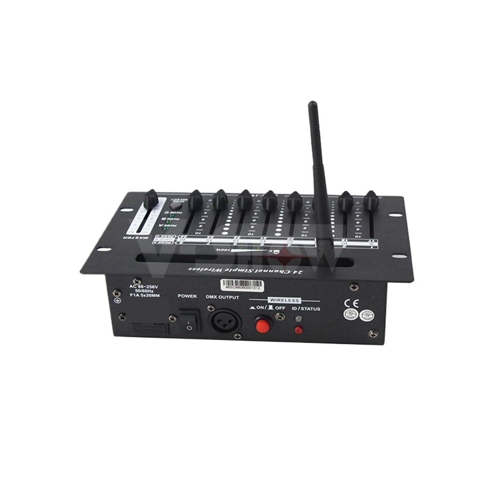 DMX Controller, 1pc 24 Channel Battery Wireless Controller DMX 512 for Stage Dj Disco Light