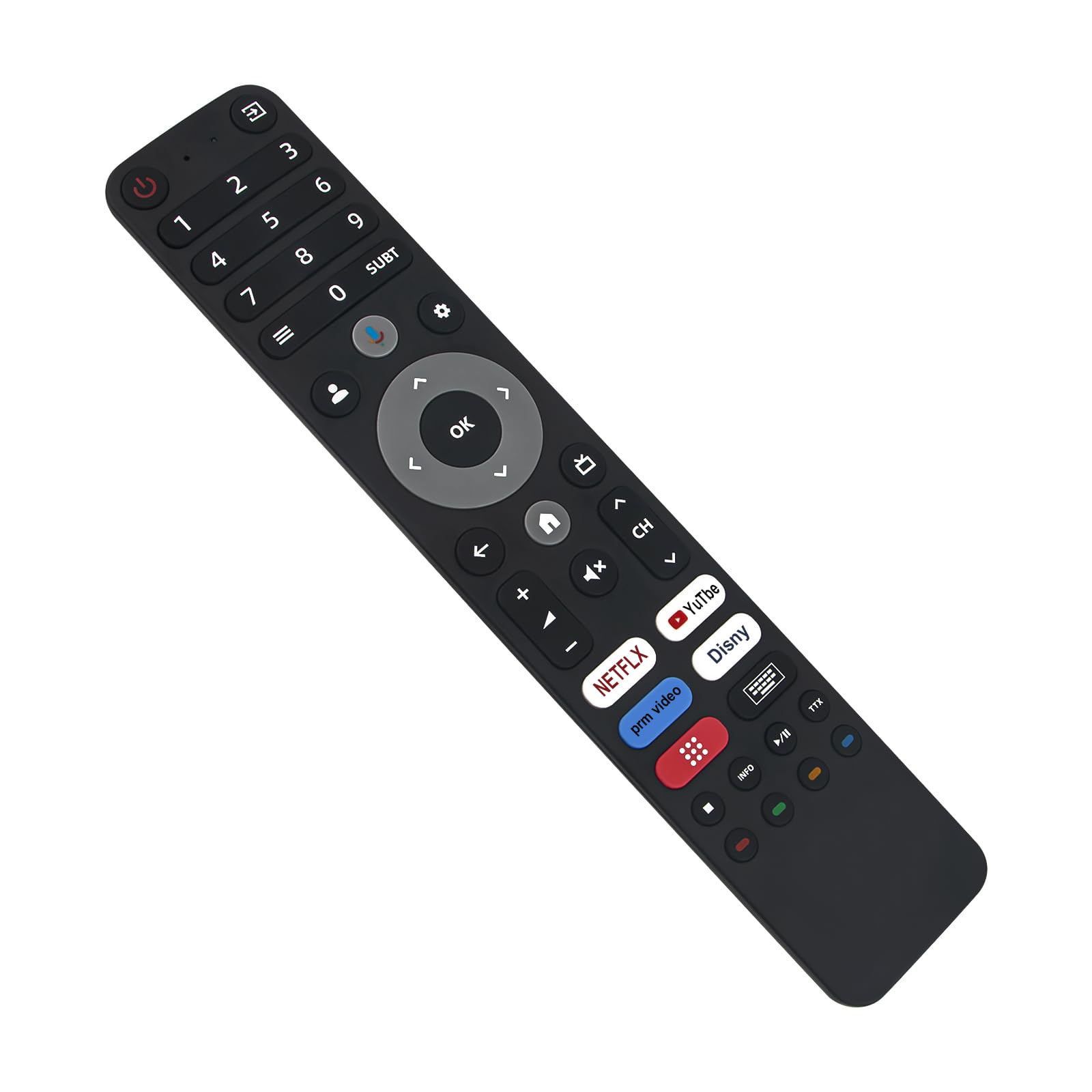 Telecomando vocale di ricambio fit for DYON iGoo-TV 32 40 43 Zoll iGoo-TV 32H iGoo-TV 40F iGoo-TV 43F