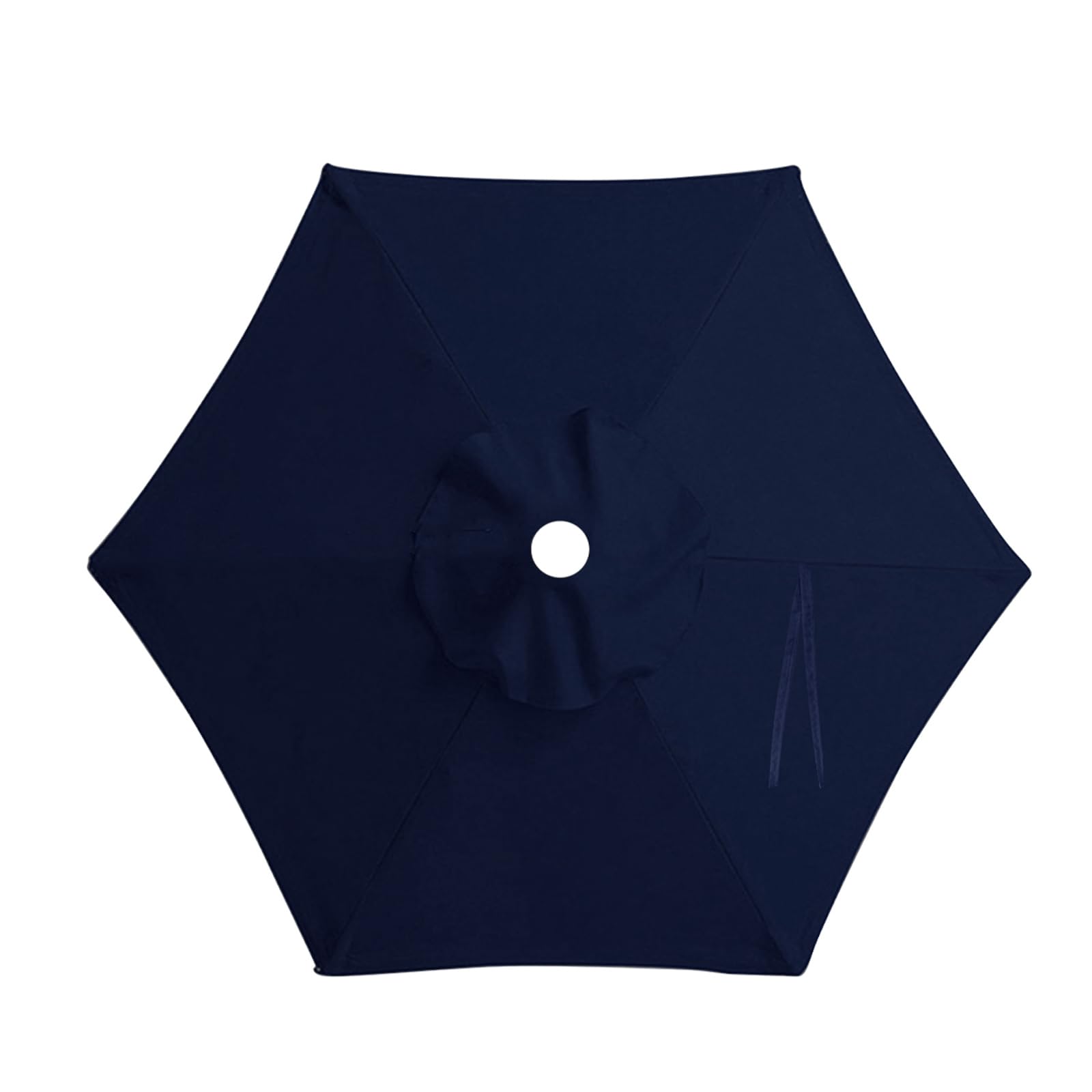 ACESOME Replacement Parasol Canopy, Garden Parasol Covers, 2.7M/3M+6 Arms/8 Arms Replacement Umbrella Top Fabric cover, Sun Parasol Umbrella (Dark blue, 2m+6 arms)