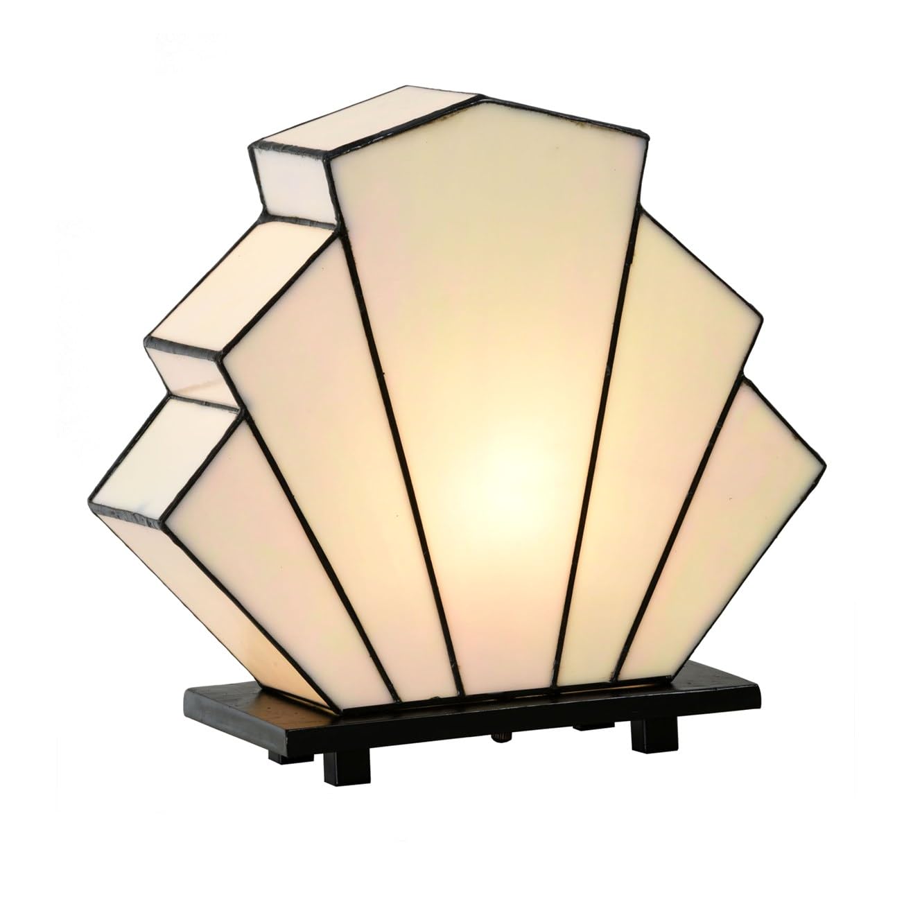 Coloured by Art - Tiffany style Lampe de Table French Art Deco - Art Déco