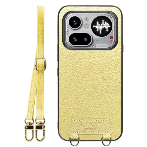LOOF LUXURY-SHELL SHOULDER �{�v ���U�[ �X�}�z�P�[�X for Nothing Phone (4a) Pro �p �P�[�X �J�o�[ �X�g���b�v�z�[�� �V�����_�[ �X�g���b�v �X�}�z�V�����_�[ �V���v�� �ϏՌ� ���^ �y�� leath