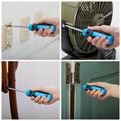 Mechmax Magnetic Screwdriver Set 29 Piece, Phillips, Slotted, Hex, Star, Square Tip, Chrome Vanadium Steel With Storage Case For Home, Garage, Office, Apartment, Bike, Car, Electronics And As A Gift #TOP5