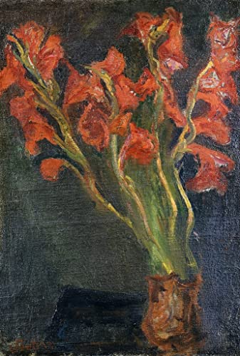 Impression d'affiches Glaïeuls de Chaim Soutine sur toile haute définition
