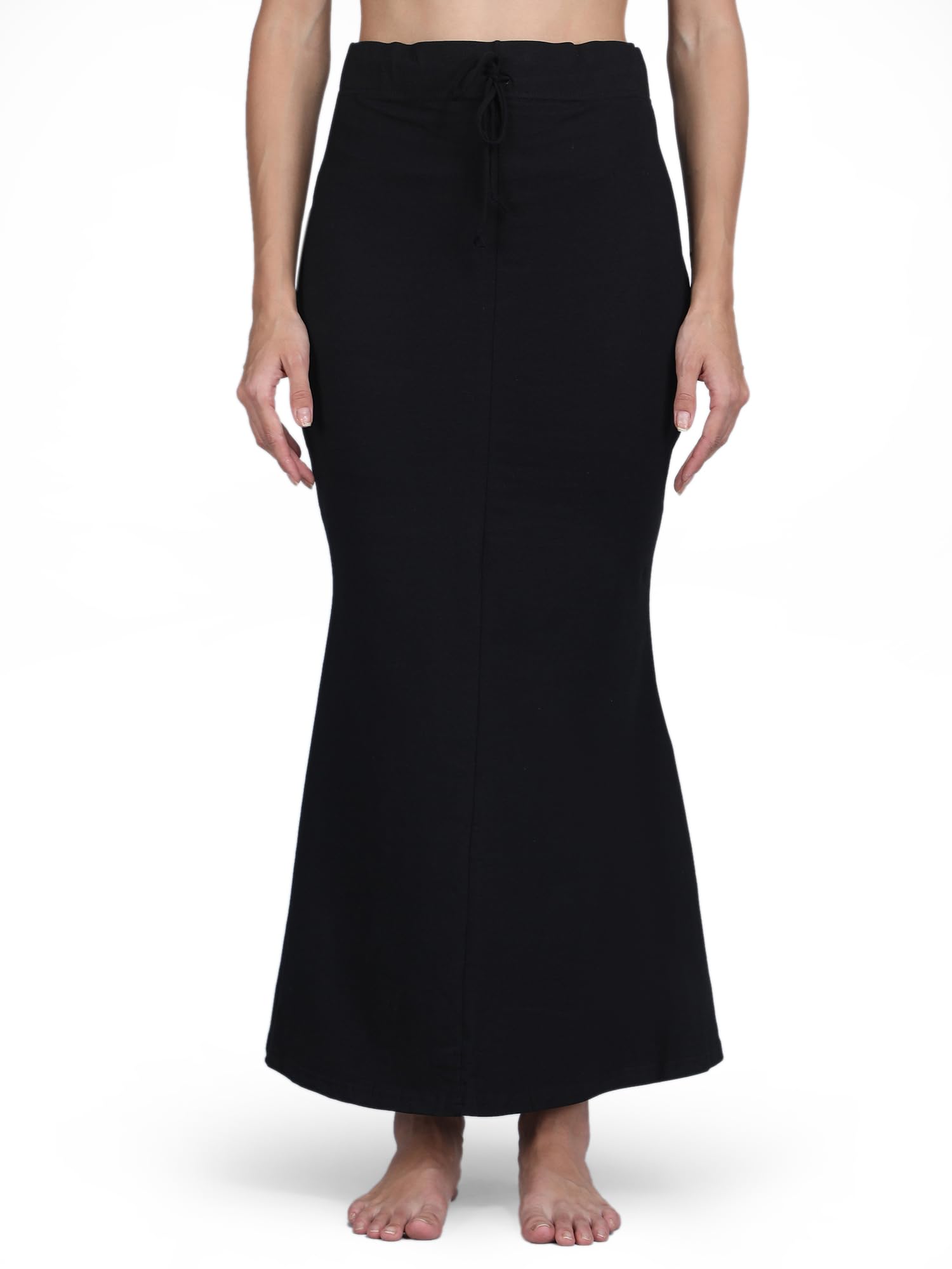 klassik Women’s Saree Shapewear Petticoat | Blended Fishcut Saree Skirt | Stretchable Mermaid Fit Underskirt for Sarees | Available in Sizes M, L, XL, 2XL and Colors Black, Skin, White-picture-37