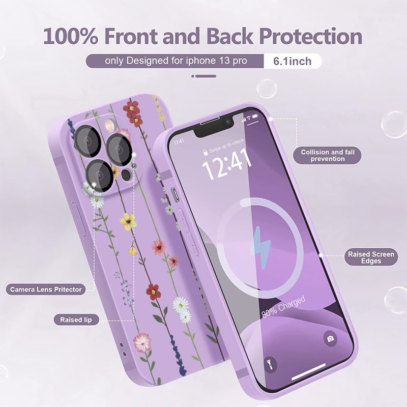 WOKEZ Blomma Telefonfodral för Honor Magic5 Lite/X9a - Ultratunn Stöttålig