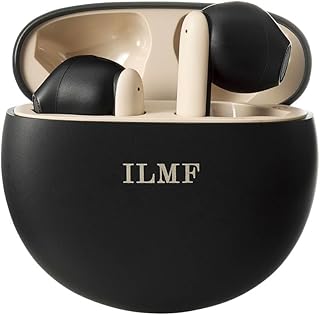 エレコム ワイヤレスイヤホン Bluetooth セミオープン 薄型 コンパクト 軽量 低遅延 自動ペアリング タッチセンサー搭載 【耳の形状に合わせたエルゴノミクスデザイン】 かわいい おしゃれ レディース ブラック LBT-TWS17EBK-IL