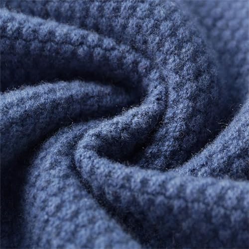 Men's Winter Knitted V-Neck Cashmere Cardigans Loose Casual Shawl Collar Cardigans3