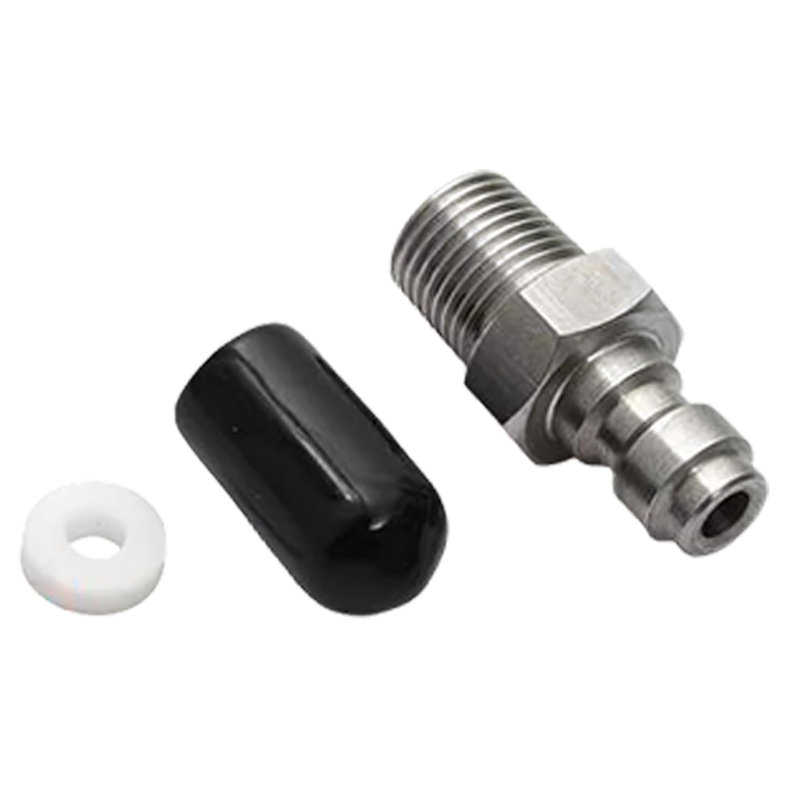 Duraility 1 / 8BSPP Stainless Steel Male Coupling with Fast Connection Design for Device Various Tool High Pressure Fan Link