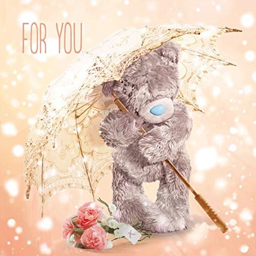 Me To You Tatty Teddy 3D Holographic Card - for You with Love - Bear ...