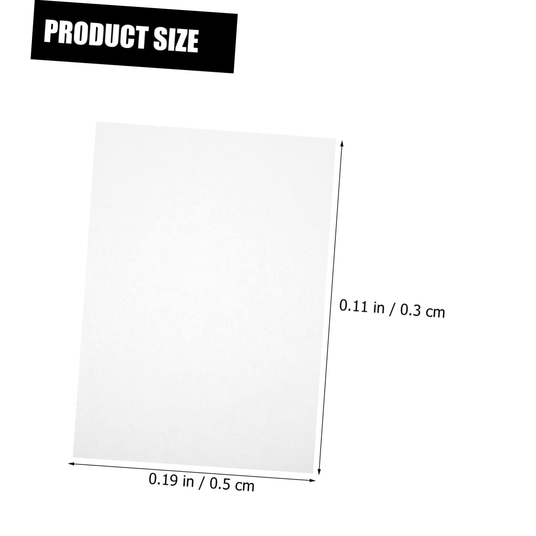 HOODANCOS 100 Sheets Drawing Tracing Paper Calligraphy Sheets Translucent Writing Papers Transparency Fine Surface Texture