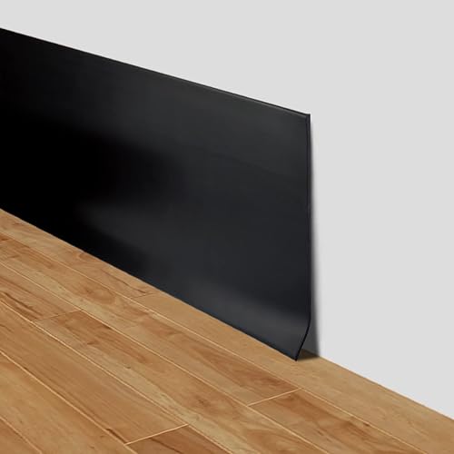 LSGCQ Vinyl Baseboard Molding Trim 4 Inch