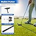 Goplus Complete Golf Club Set for Men, 9 Pieces Golf Clubs with #1 Driver, #3 Fairway, #4 Hybrid, #6 & #7 & #8 & #9 & #P Irons, Putter, Head Covers, Men's Right Handed (9 PCS w/Stand Bag, Blue)