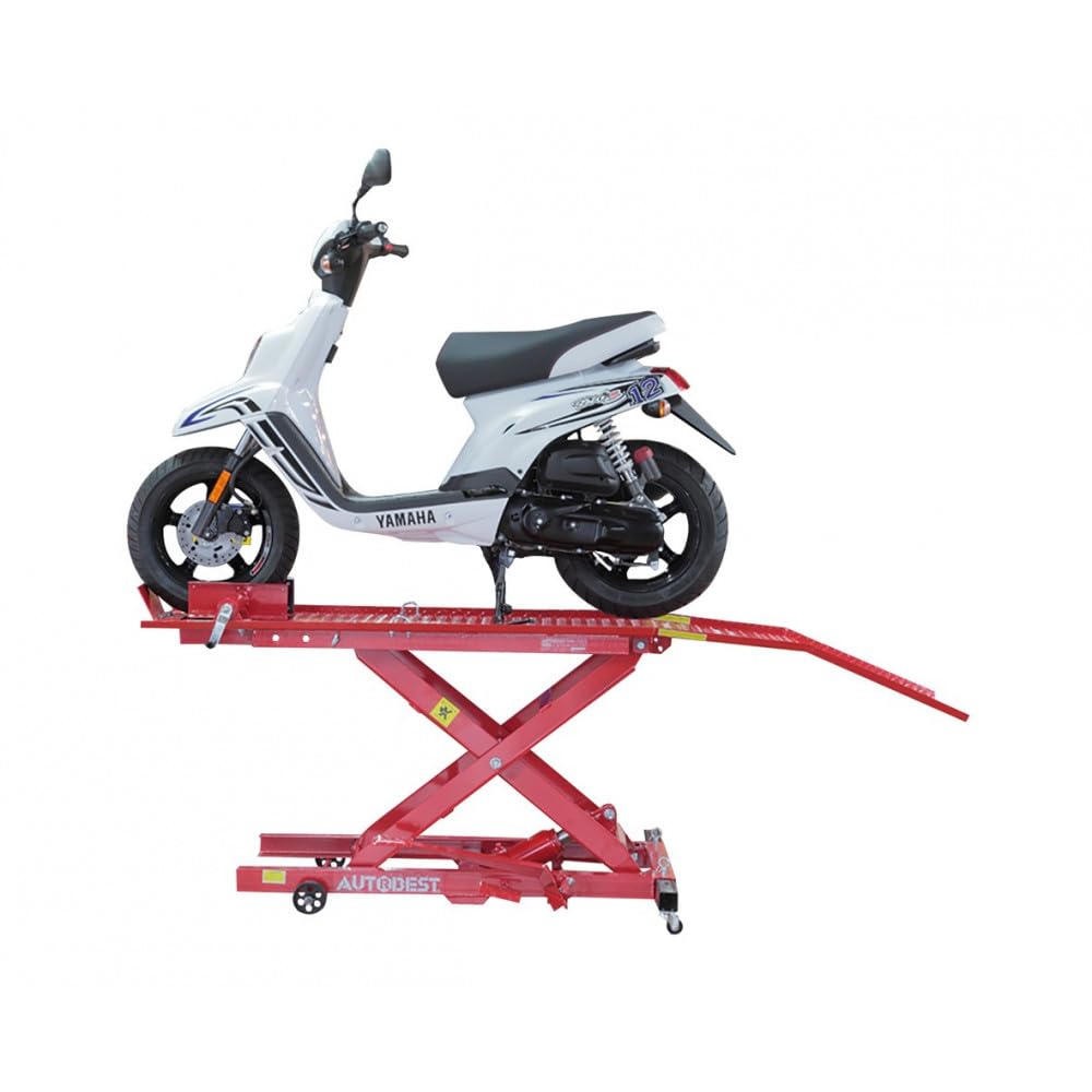 Autobest - Table de levage moto hydraulique - 365 kg