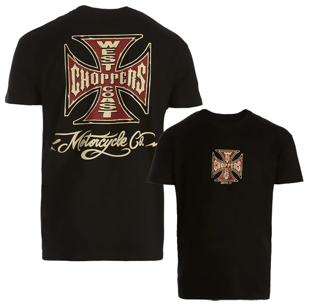 QanipuWest Coast Choppers OG Classic Tee T Shirt - Black