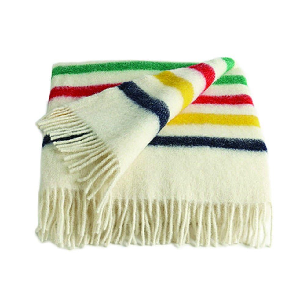 42 by 70-Inch Caribou Throw, Multi-Stripe