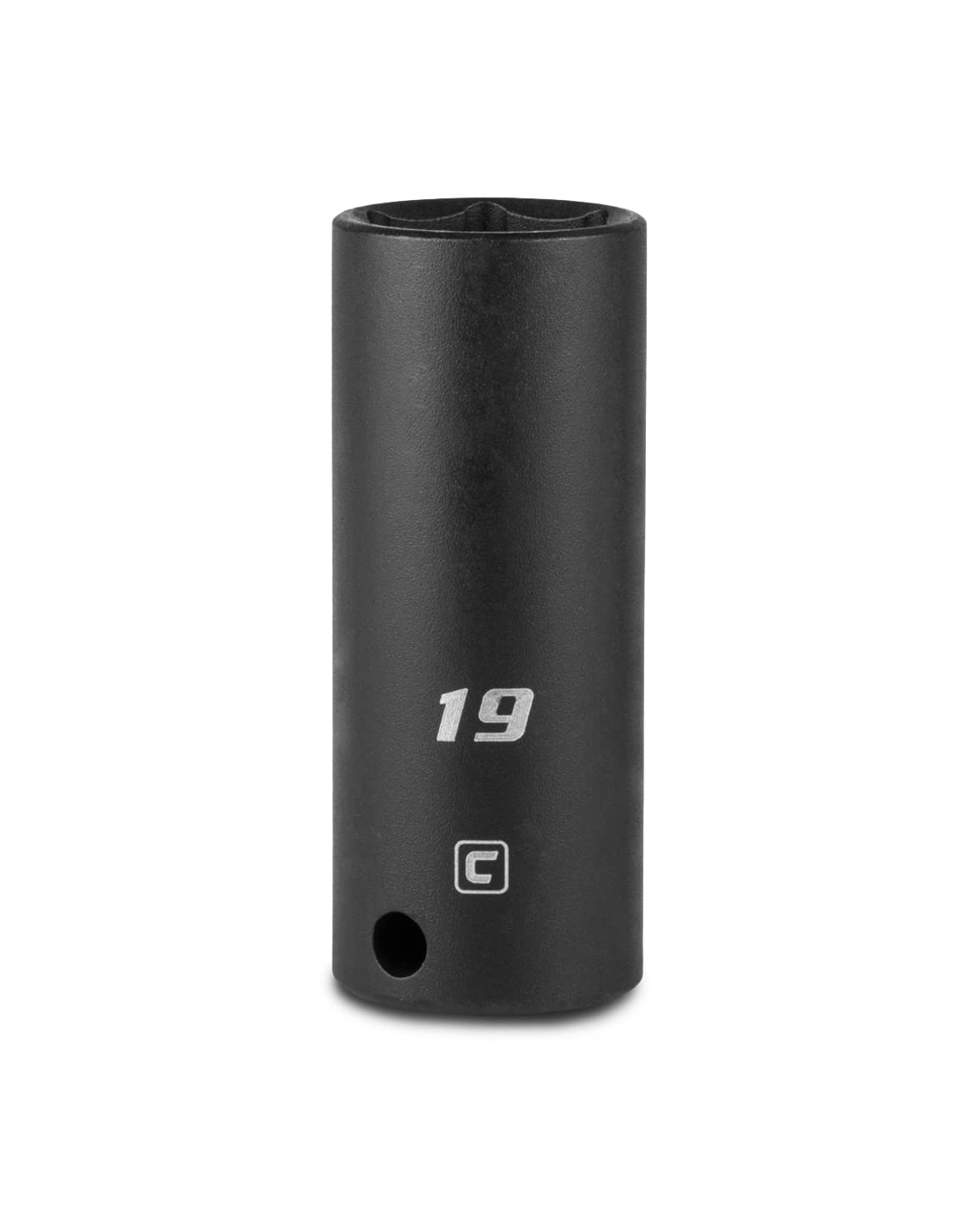 Capri Tools Deep Impact Socket, 3/8-Inch Drive, 6-Point, Metric (19 mm)