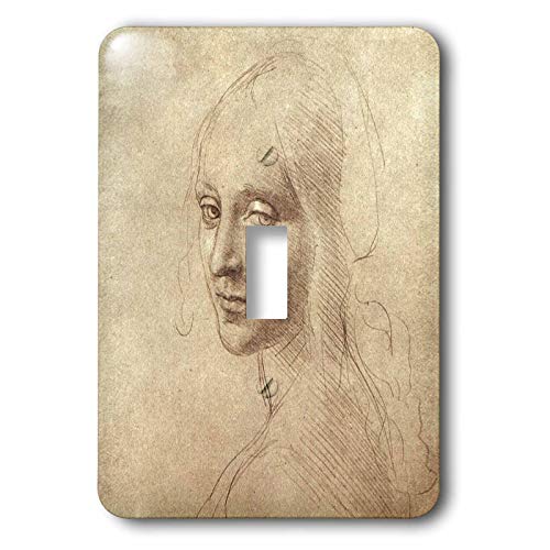Interrupteur à bascule visage d'ange 3dRose lsp_5310_1 pour remplacer une plaque usée