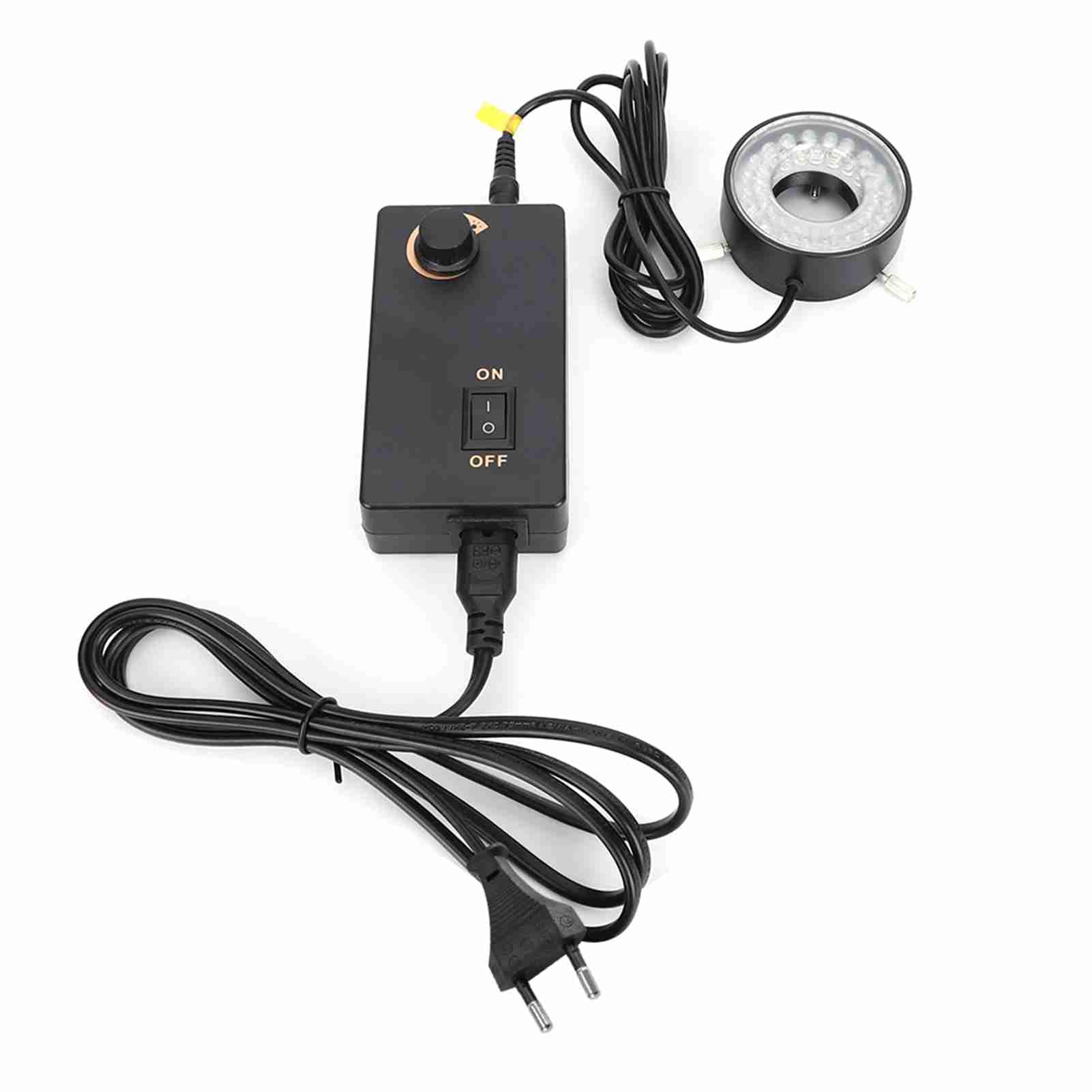 Anello luminoso LED regolabile - Sorgente luminosa per microscopi video e fotocamera - Alta luminosità e precisione - Progettato per fotografi e scienziati