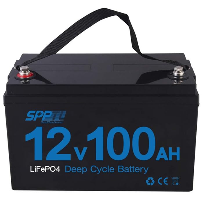 Buy 12V100Ah Lifepo4 Battery Deep Cycle Battery, Builtin BMS Up to