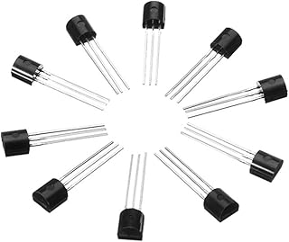 Gump's grocery 100PCS BC547 TO-92 NPN 45V 0.1A NPN PBP Low Power Triode Transistors