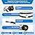 Natural Gas to Propane Conversion Kit,for Weber Natural Gas Conversion Kit,for Weber Genesis,Genesis II and Summit Grill–5FT Propane Regulator Hose for Weber Grills,36 Orifices,Fittings & Tools.