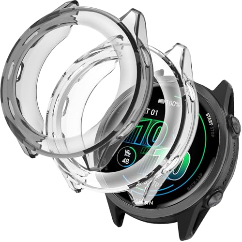 Coque TPU 47mm Miimall lot de 2 protections souples transparentes
