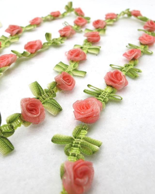 1/2/10 Yard Blu Lenth 15MM Nastro di Fiori di Raso Rosa per mazzi di Fiori/Carft Nastro di Fiori Fatti a Mano per la Lavorazione di Bordi di Fiori Nastro di rifinitura
