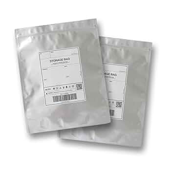 Amazon.co.jp: mon・o・tone アルミジッパーバッグ(2枚セット