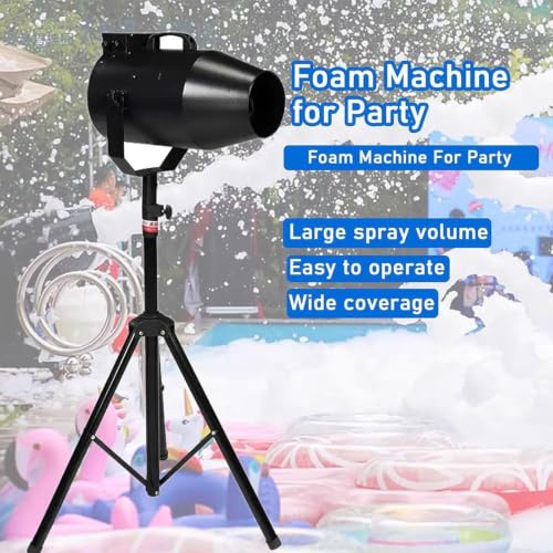 Cañón de espuma de 1200W que proyecta 10 pies para eventos de 80㎡ 7
