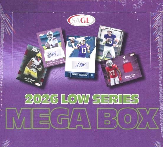 Amazon.com: 2026 Sage Football Low Series HUGE Factory Sealed