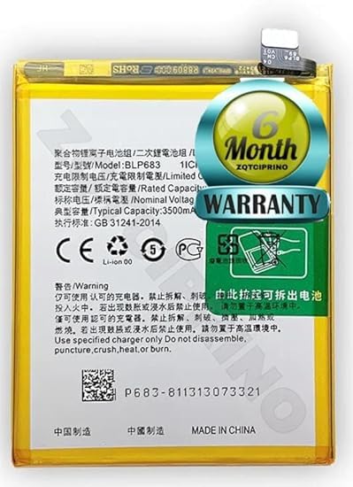 Image of Original BLP683 Battery for Oppo K1 / A7X / A7S / F9 4+ 128G F9 PRO / C2 PRO / 2 PRO / RMX1801,RMX1807 Battery with 6 Month Warranty ****(N31)