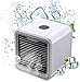 WANWEN Condizionatori d'Aria, Mini USB Raffreddatore d'Aria, Ventilatore Personale del condizionatore d'Aria, Raffreddatore da palude Portatile a 3 velocità con luci a LED a 7 Colori Mini Ventola