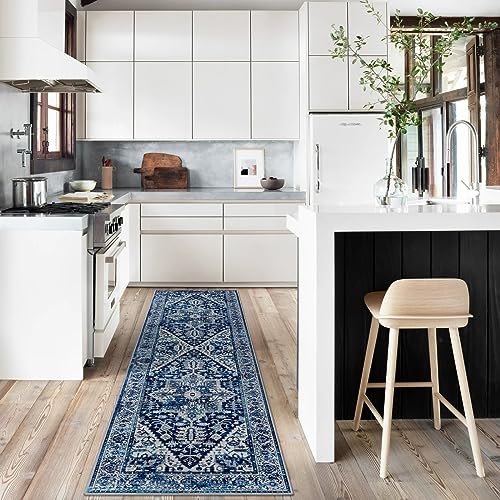 Lahome Boho Washble Hallway Runner Rug - 2X6 Runner Rug Non-Slip Carpet Runner Throw Stain Resistant Non Skid Kitchen Rug Runner Laundry Room Rug thumb #5
