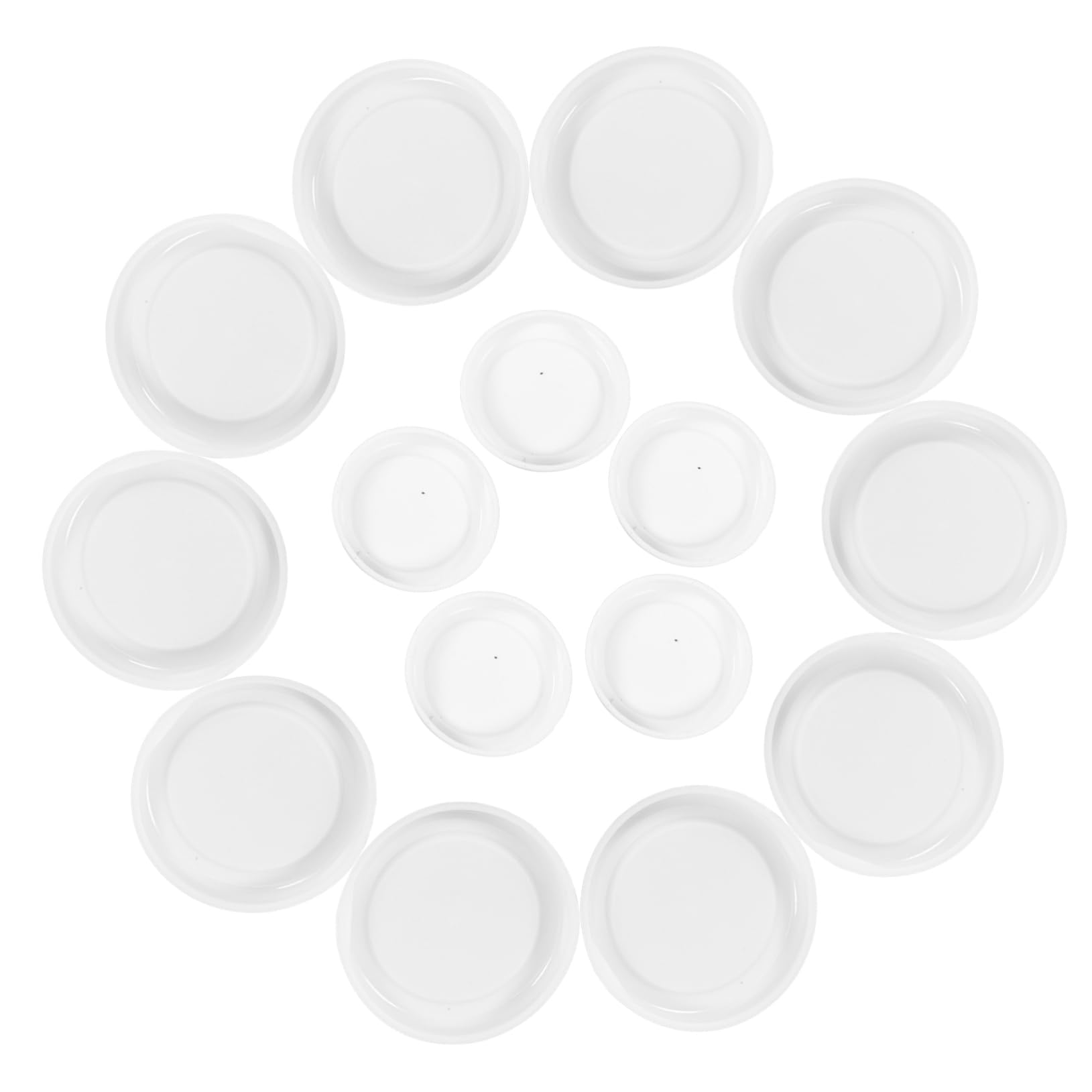 Gadpiparty 3 Ensembles De Fermeture Petit Tube De Fermeture Pour Envoi Postal Rond Avec Couvercles Réutilisables Enveloppes Rembourrées Scelleuse D'Extrémité 50 pièces * 3