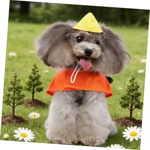 Disfraz para perro WOONEKY tamaño XL color naranja miniatura 4