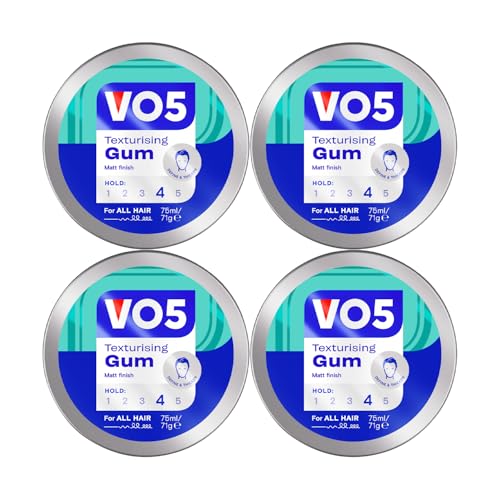 Dimensioni: 75 ml x 4 VO5 Extreme Style Texturising Gum 75ml Case of 4 by OV