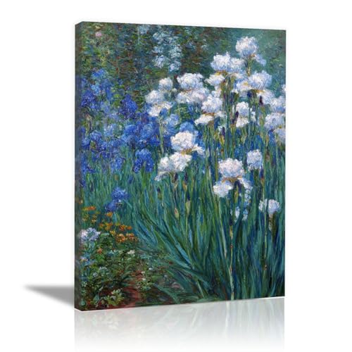 Tableau Fleurs Iris Monet pour la décoration de votre salon ou de votre chambre