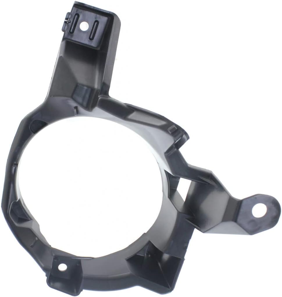 For Toyota RAV4 2013 2014 2015 Fog Light Hole Cover Driver Side | Front | Plastic | Black | Replacement For TO1038168 | 521280R080, 615343614205