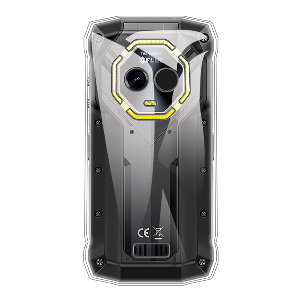 Shantime TPU Phone Case Compatible with Ulefone Armor Mini 20T Pro, Slim Shockproof Soft Cover with Anti-Scratch Design and Precise Cutouts for Full