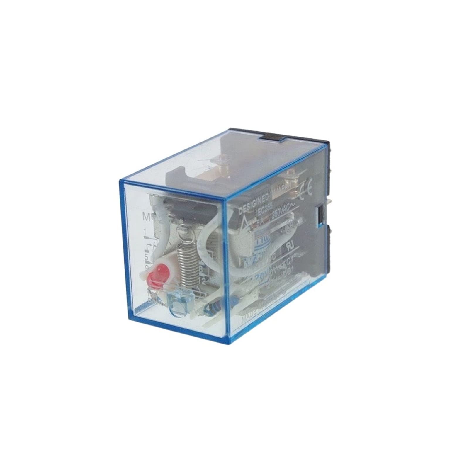 WBNFFUCYU 30 PCS Micro Mini Relay HH53P MY3NJ MY3 11-Pin DC12V DC4V DC110V DC 220V Coil General Purpose Intermediate Electromagnetic
