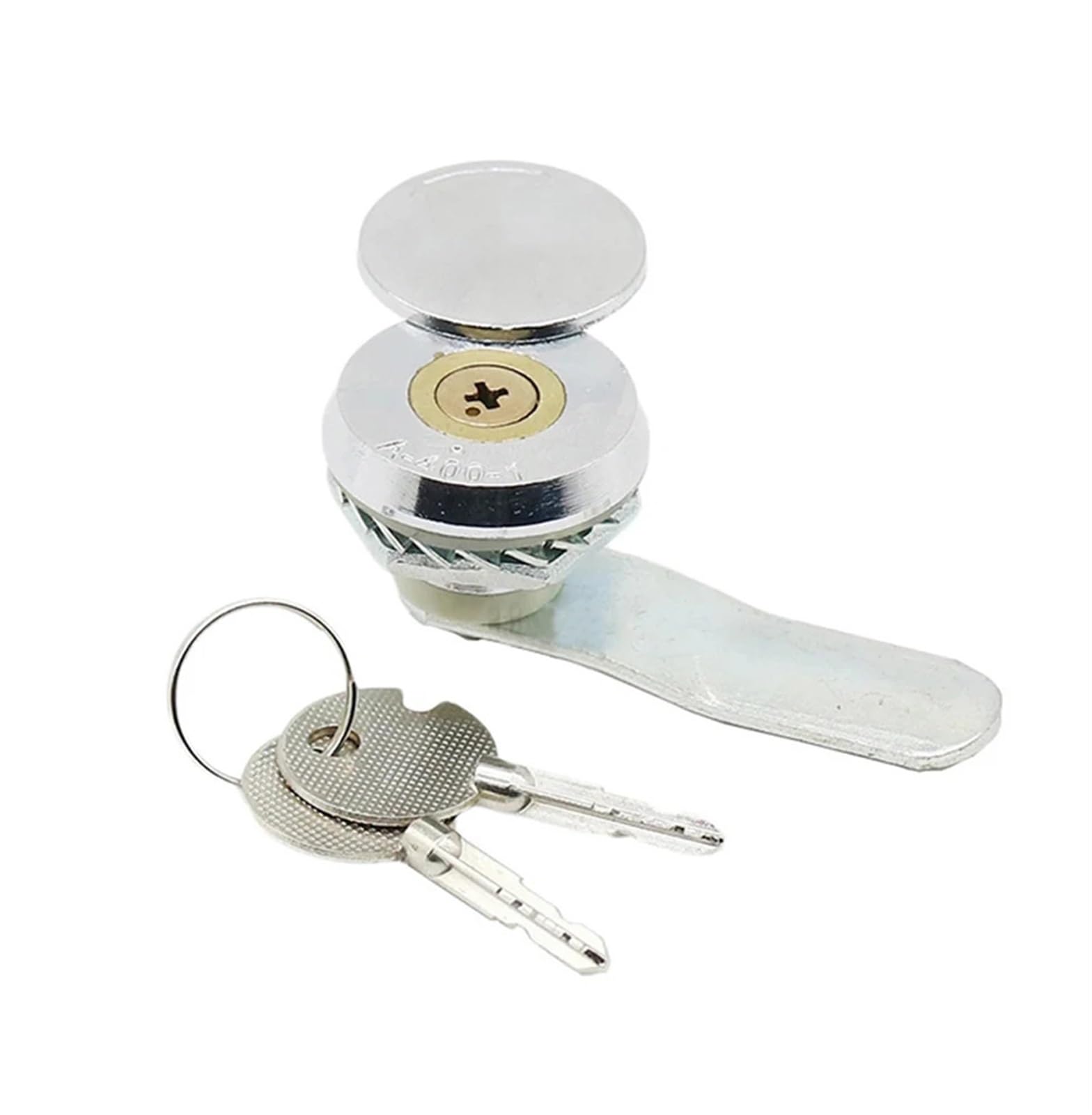 Ntbpeyzvqf Zinc Alloy Lock Core A400-1 Lock A-400-1 Cross Copper Core Cover Rotating Tongue Electrical Cabinet Box Chassis 1Pcs(Zinc Alloy Lock Core)