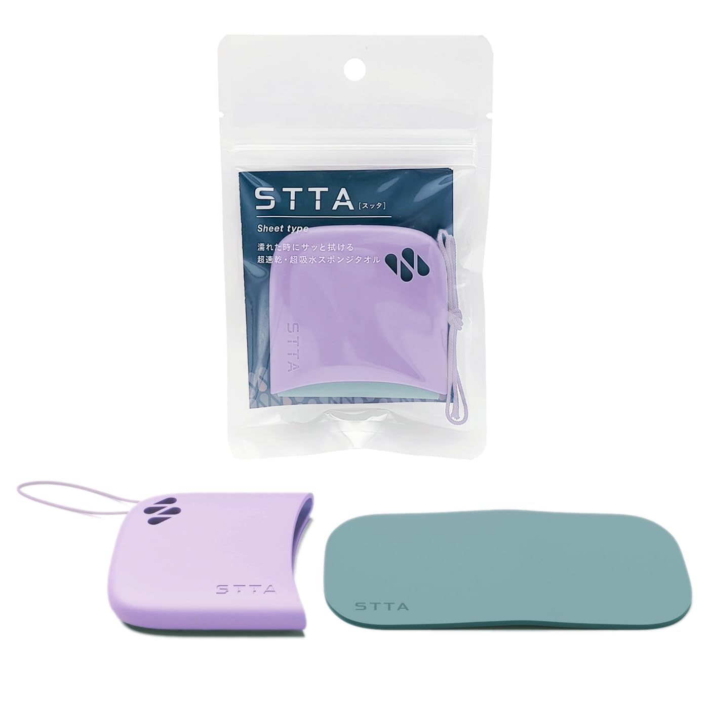 スマホ大2枚セット　ラジウムシート Amazon.co.jp: アイオン STTA 超速乾 超吸水 シートタイプ