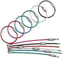 Algopix Similar Product 3 - bayite Key Rings Stainless Steel Wire