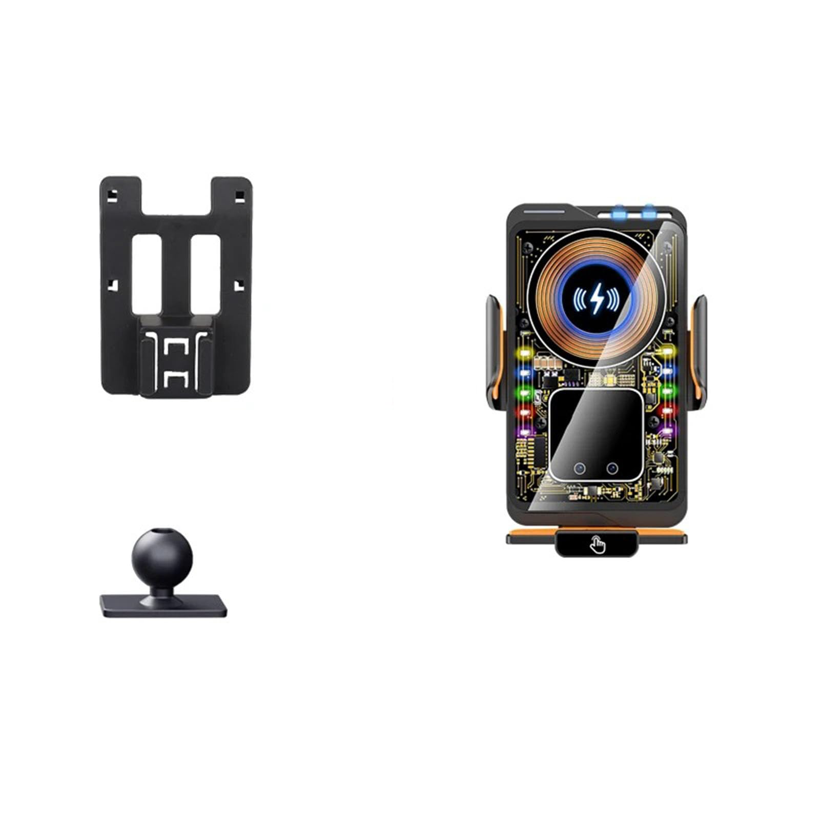 MOGFLMAN Car Phone Holder for Volvo XC60 2009-2017, LHD Car Phone Holder