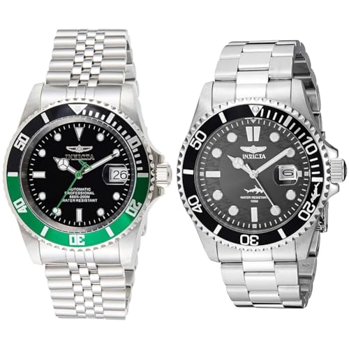 Invicta Pro Diver Reloj Automático Para Hombre De Acero Inoxidable, Plata Verde, 42 Mm Pro Diver, Reloj De Cuarzo Para Hombre De Acero Inoxidable, 43 Mm, Plata Negro Invicta Pro Diver Reloj Automático Para Hombre De Acero Inoxidable, Plata Verde, 42 Mm Pro Diver, Reloj De Cuarzo Para Hombre De Acero Inoxidable, 43 Mm, Plata Negro