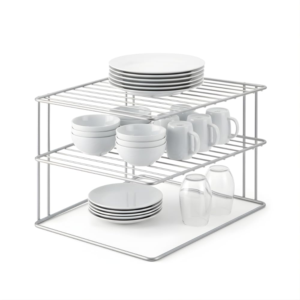 Metaltex Silver Corner Shelf Insert 25X25x195cm, 25 X 25 X 19 Cm