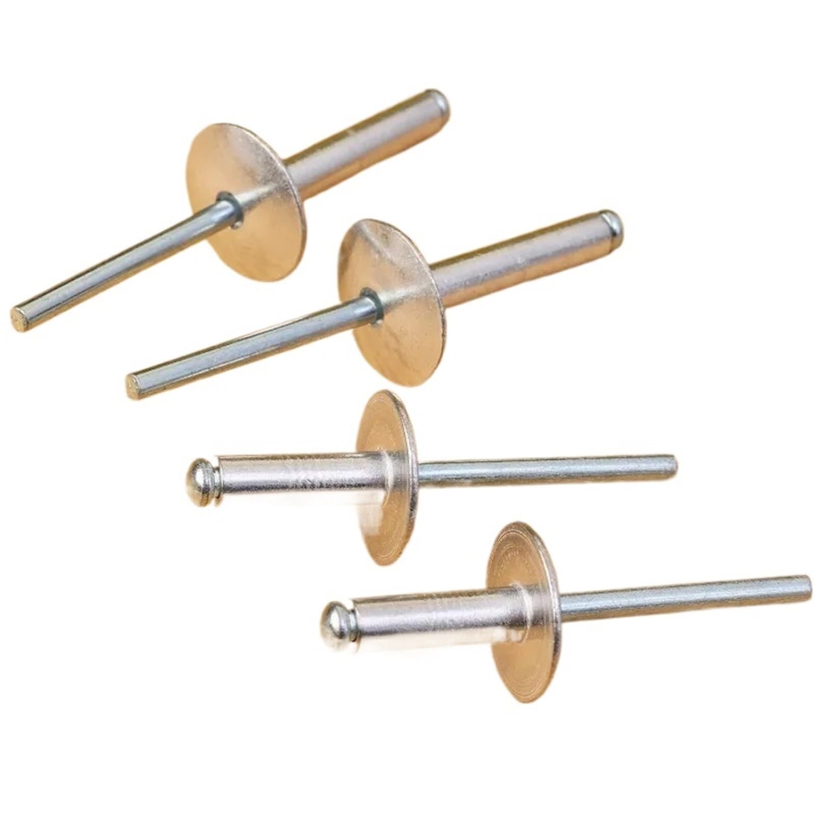 Assortiment de rivets aveugles en aluminium 500 pièces pour canalisation de bateau, matériel de fixation