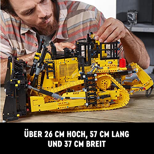 LEGO 42131 Technic Appgesteuerter Cat D11 Bulldozer, Set für Erwachsene, ferngesteuerte Autos, Geschenkidee Baufahrzeug – Bild 7