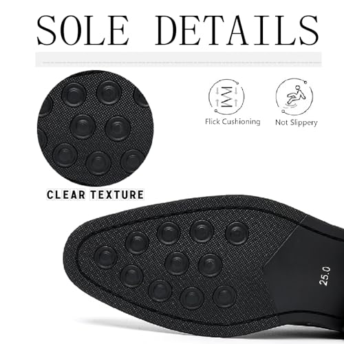 Men's Genuine Leather Formal Oxfords Classic Lace-up Comfortable Pointed Toe Derbys Dress Shoes for Wedding Office Business Leather Shoes3