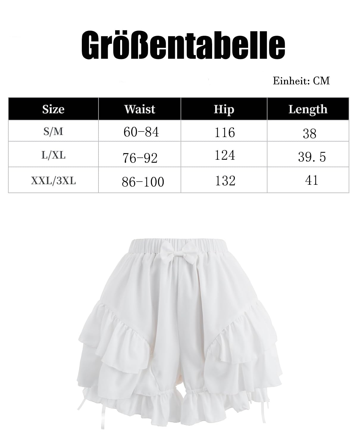 Fiamll Bloomer vittoriano Dolce Pumphose Multistrato Volant Pantaloni Di Sicurezza Intimo Leggings